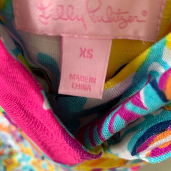 Barely worn Lily Pulitzer v-neck maxi dress, XS - Picture 10 of 10